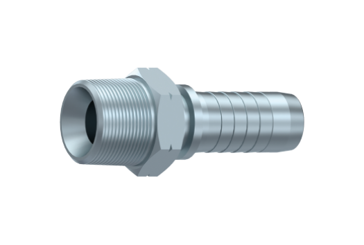 Preskobling1/2" slange, 1/2" NPT male.